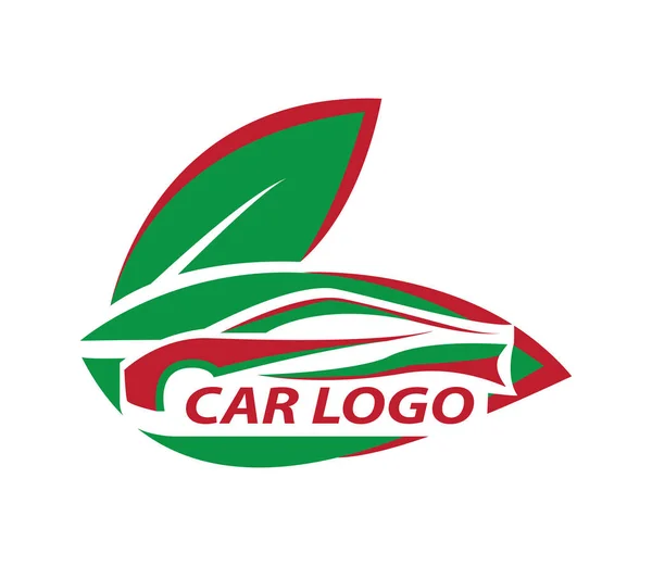Σχεδιασμός Φύλλου Και Λογότυπου Αυτοκινήτου — Φωτογραφία Αρχείου