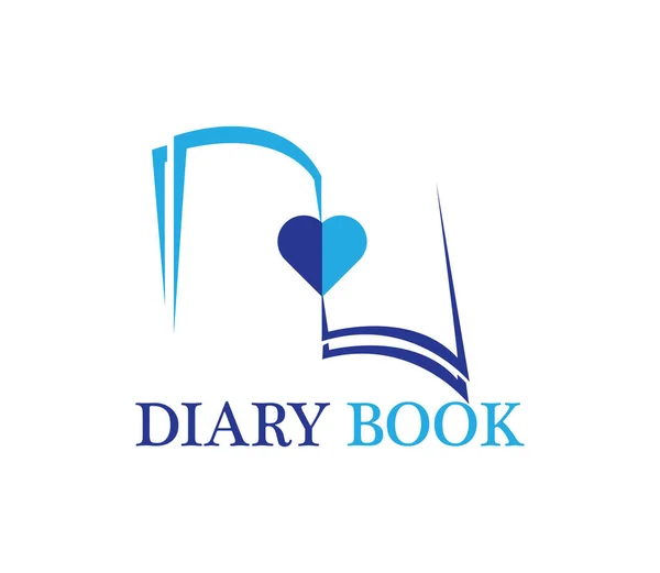 book logo design, science, diary, technology