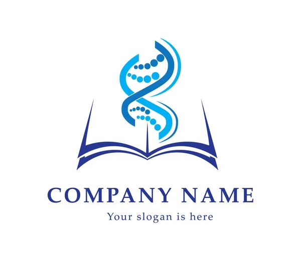 book logo design, science, diary, technology