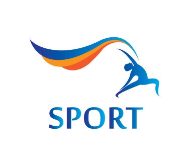 Spor insanları illüstrasyon vektör tasarımı