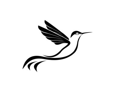 Yeni logo kuşu basit sanat