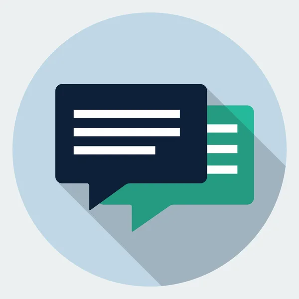 Vektör kabarcık konuşma simgesi