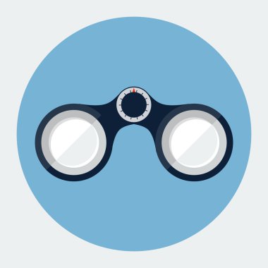 dürbün düz simgesi