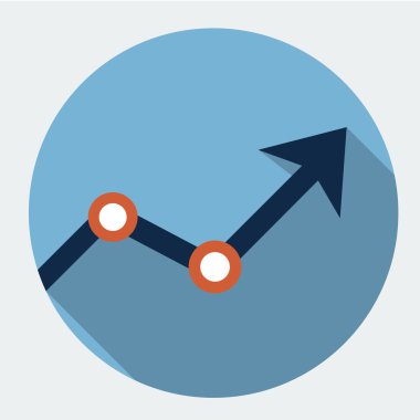 Vektör çizgi grafik simgesi