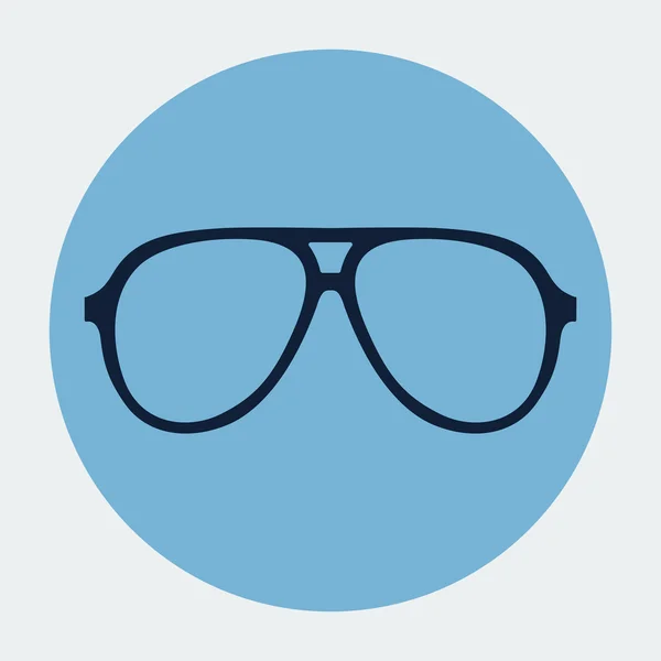 Icono de gafas — Vector de stock