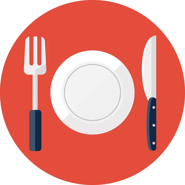 Vector restaurant symbool — Stockvector