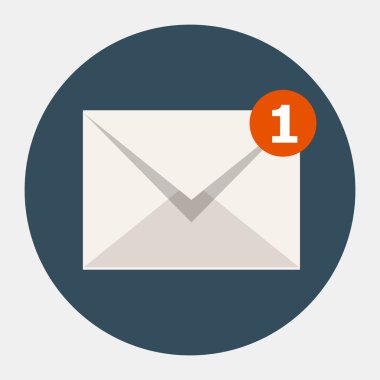 Vector email icon clipart