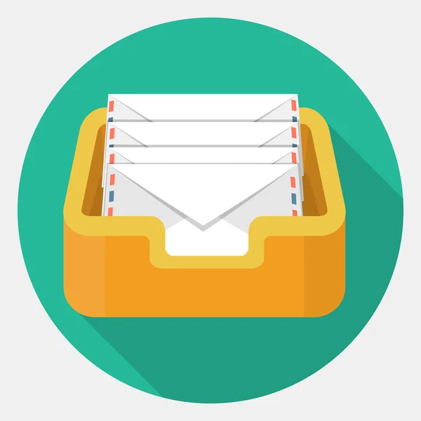 vektör posta kutusu simgesi