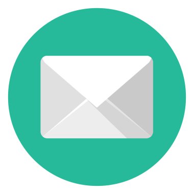 Vektör zarfı simgesi