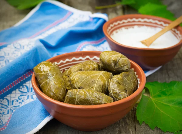 Dolma - a traditional Greek dish — Stockfoto