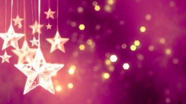 Yeni yıl ve Noel geçmişi. Kusursuz döngü video animasyonu. Noel ağacı ve kar taneleri düşen Mutlu Noeller mektuplarının şirin animasyonu. Mutlu noeller ve yılbaşı hediyeleri