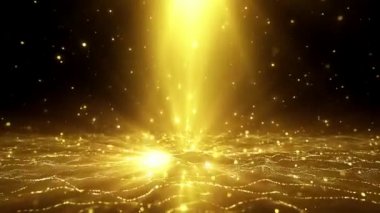 Soyut hareket arkaplan canlandırması - parçacıkların soyut arkaplan canlandırması. soyut arkaplan hareketi grafikleri vfx arkaplan, soyut animasyon. Soyut arkaplan döngüsü özeti.