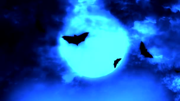 Bougie Halloween Citrouille Halloween Sur Fond Noir Tourne Change Pour — Video