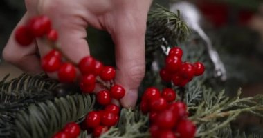 Mutlu Noeller ve Noel ağacı geçmişi. Kusursuz döngü video animasyonu. Noel ağacı ve kar tanelerinin düştüğü mutlu noel mektuplarının şirin bir animasyonu. Mutlu noel kutlamaları ve Noel hediyeleri.
