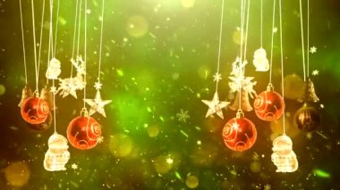 Mutlu Noeller ve Noel ağacı geçmişi. Kusursuz döngü video animasyonu. Noel ağacı ve kar tanelerinin düştüğü mutlu noel mektuplarının şirin bir animasyonu. Mutlu noel kutlamaları ve Noel hediyeleri.