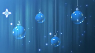 Mutlu Noeller ve Noel ağacı geçmişi. Kusursuz döngü video animasyonu. Noel ağacı ve kar tanelerinin düştüğü mutlu noel mektuplarının şirin bir animasyonu. Mutlu noel kutlamaları ve Noel hediyeleri.