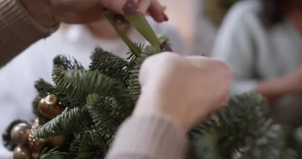 Wesołych Świąt Bożego Narodzenia Bezproblemowa Animacja Wideo Pętli Cute Animacji — Wideo stockowe