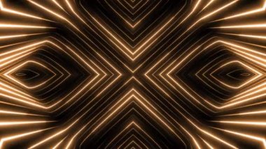 4k Soyut Arkaplan - Renk neon gradyanı. Soyut bulanık arkaplan taşınıyor. Soyut arkaplan animasyonu altın neon. Soyut arkaplanlar - Dijital parçacıklar ve arkaplan canlandırması.