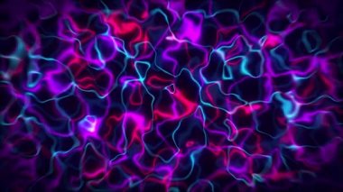 4k Soyut Arkaplan - Renk neon gradyanı. Soyut bulanık arkaplan taşınıyor. Soyut arkaplan animasyonu altın neon. Soyut arkaplanlar - Dijital parçacıklar ve arkaplan canlandırması.