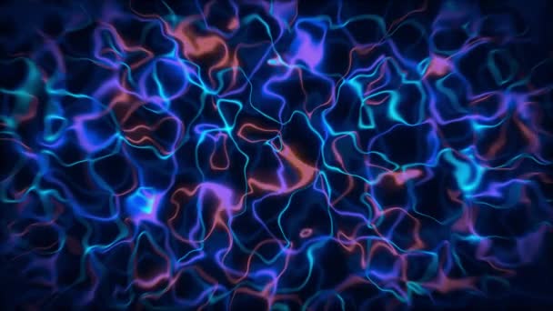 Fundal Abstract Gradient Neon Culoare Mutarea Fundal Neclară Abstract Animație — Videoclip de stoc
