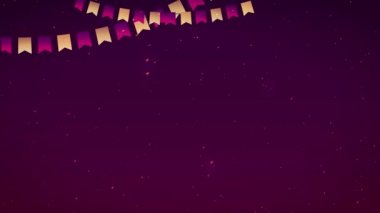 Mutlu Diwali Festivali - Diwali ışığı yanıyor. Animasyon, Diwali 'nin videosu. Mutlu bayramlar. Diwali Arkaplanı, Diwali Kutlaması Diwali, Deepavali Geleneksel. Işık Festivali pooja - Hindu (Hinduizm)