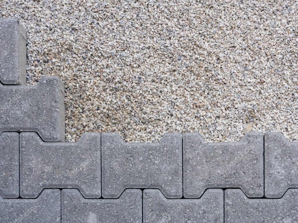 Installation of a floor selflocking gray — Stock Photo