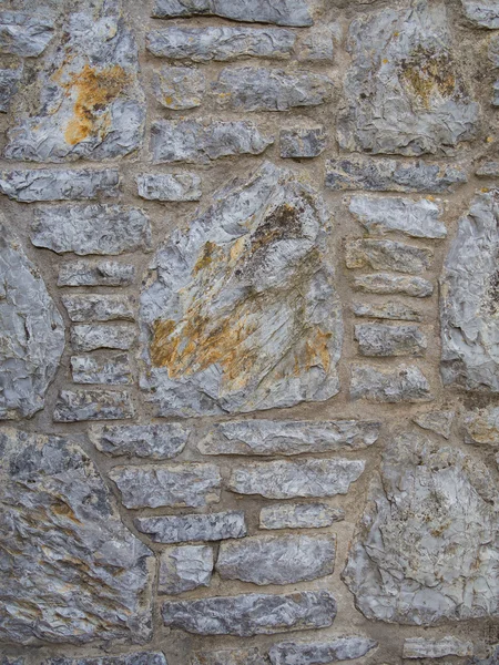 Stenen muren van de muur — Stockfoto