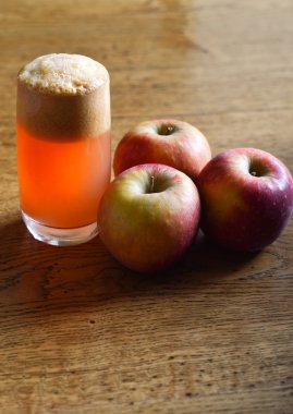 Natural apple juice