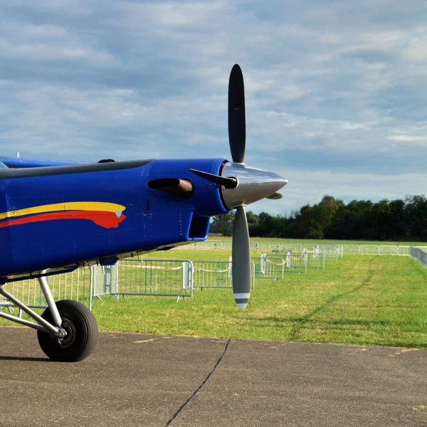 The propeller of an airplane — Stock Photo, Image