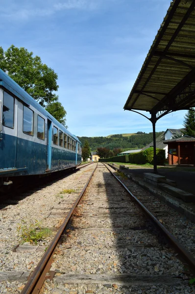 Una estación de tren —  Fotos de Stock