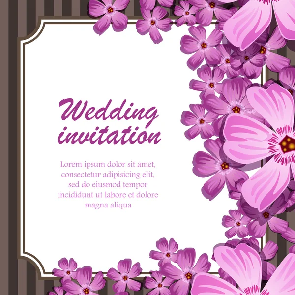 Gratulationskort med labrador te, akvarell, kan användas som inbjudningskort för bröllop, födelsedag och andra semester och sommar bakgrund. Vektorillustration. — Stock vektor