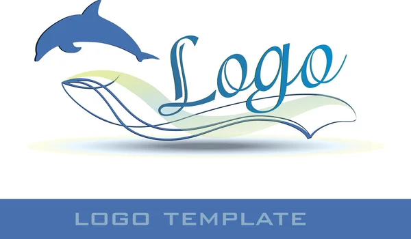 Vector logo template — Stock Vector