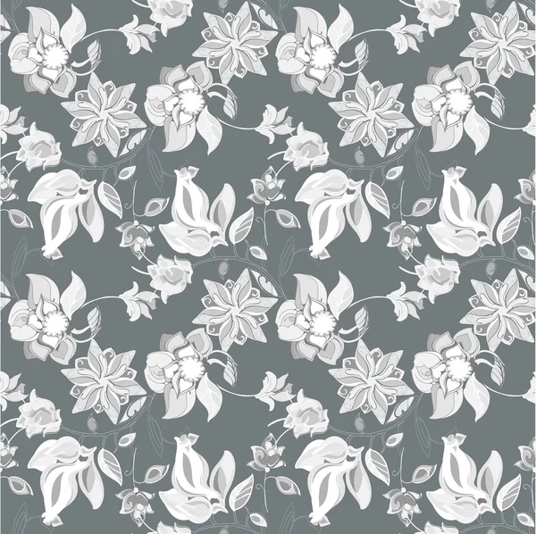 Vector floral pattern — Stock Vector