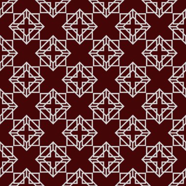 Geometrik Kusursuz Vektör Deseni