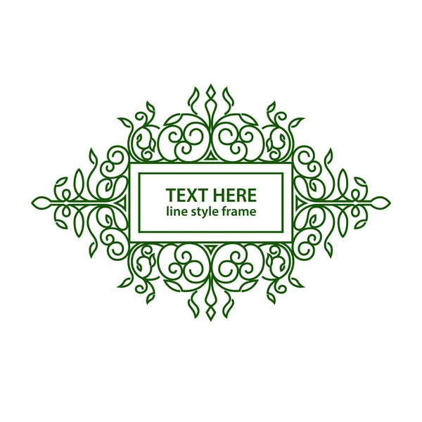 Vector text decoration — Stock Vector