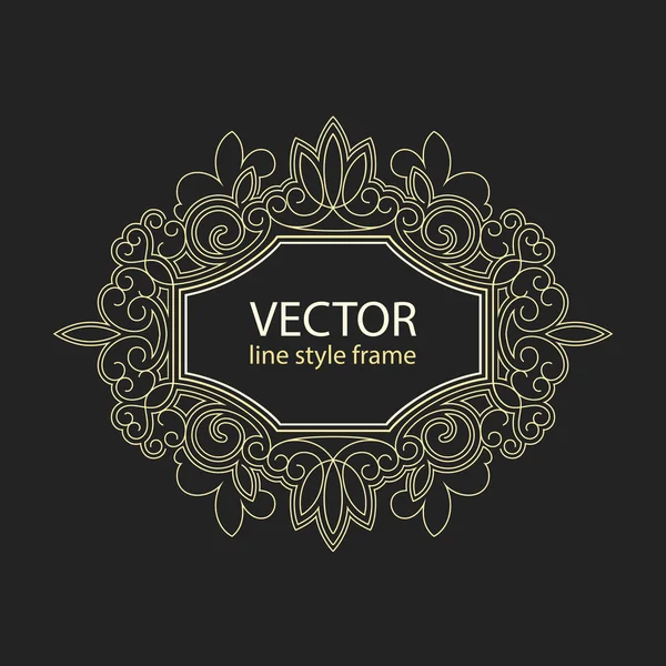 Decoração de texto vetorial —  Vetores de Stock