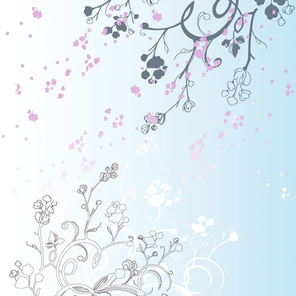 Vektor cherry blossom — Stock vektor