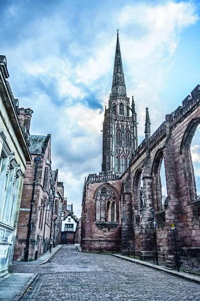 Reino Unido Catedral Coventry Hdr Imagen —  Fotos de Stock