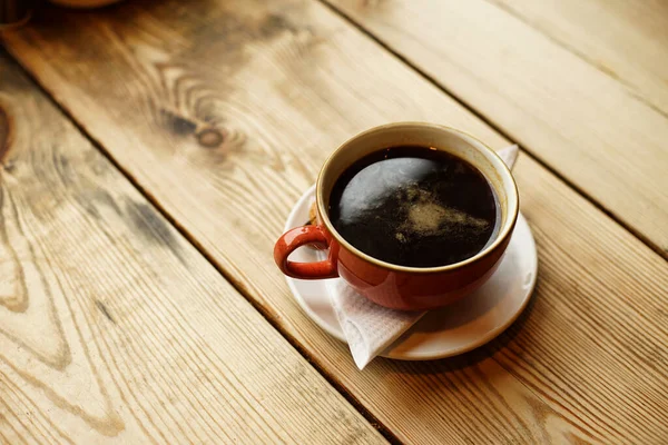 Kahve Americano Espresso Sıcak Sudan Yapılmış Ngiltere - Stok İmaj