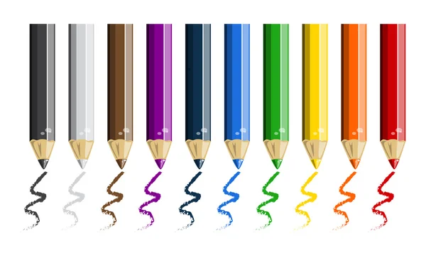 Crayons 3 — Image vectorielle