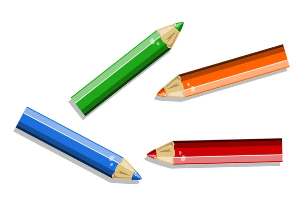 Crayons 5 — Image vectorielle