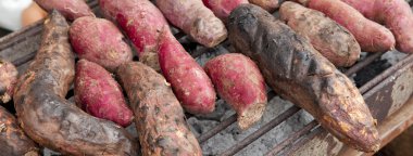 çelik ızgara ızgara manyok