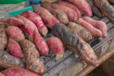 çelik ızgara ızgara manyok