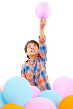 Balonlu çocuk