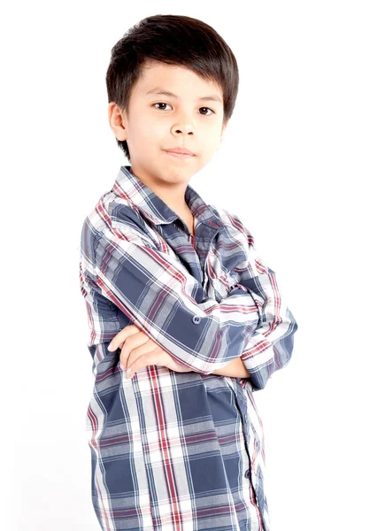 Retrato de um menino bonito — Fotografia de Stock