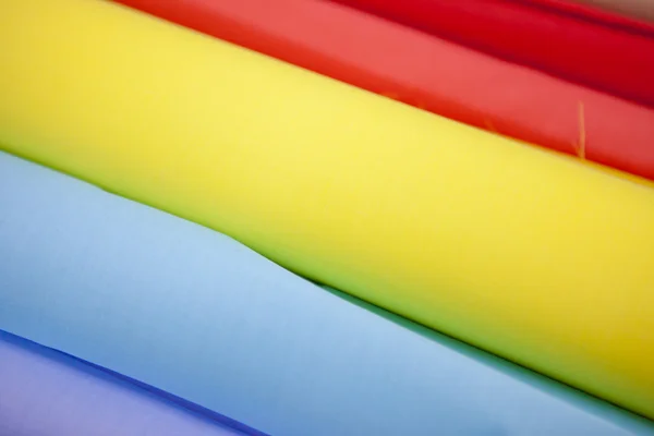 Rotoli di multicolore — Foto Stock