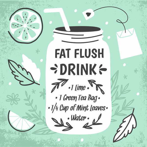 Detox fat flush water recipe