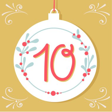 Sevimli Noel varış takvimi