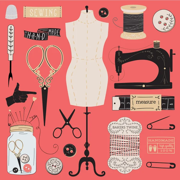 Ensemble d'outils sur mesure — Image vectorielle