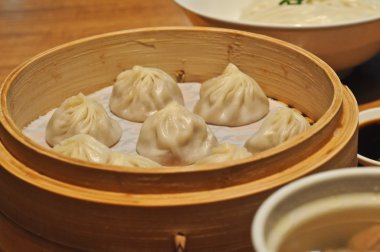 Şangay mini topuzu Xiao Long Bao